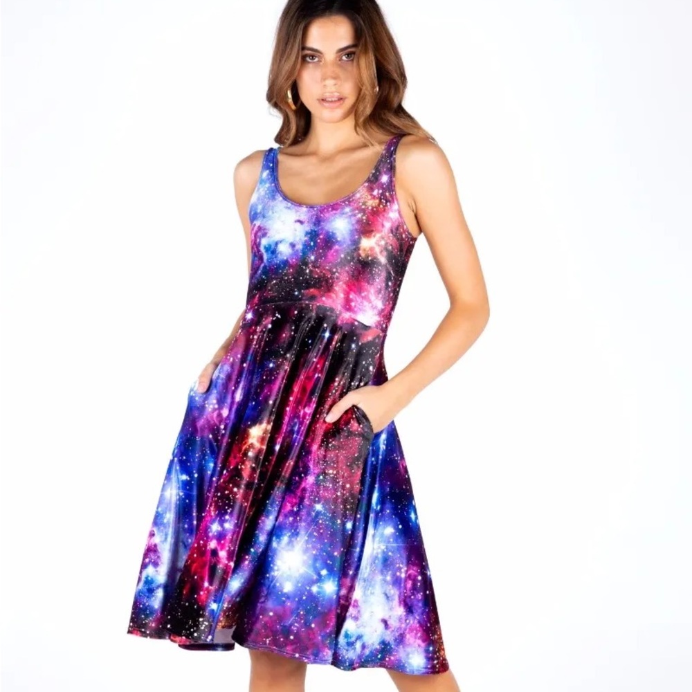 Velvet Galaxy Amethyst Dress